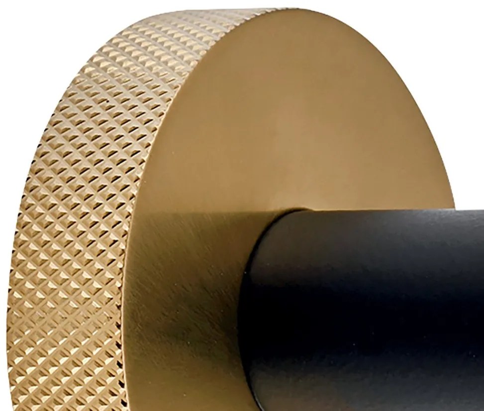 Sapho Sapho, LARISSA pohár, mliečne sklo, čierna/zlatá matná, WS004BG