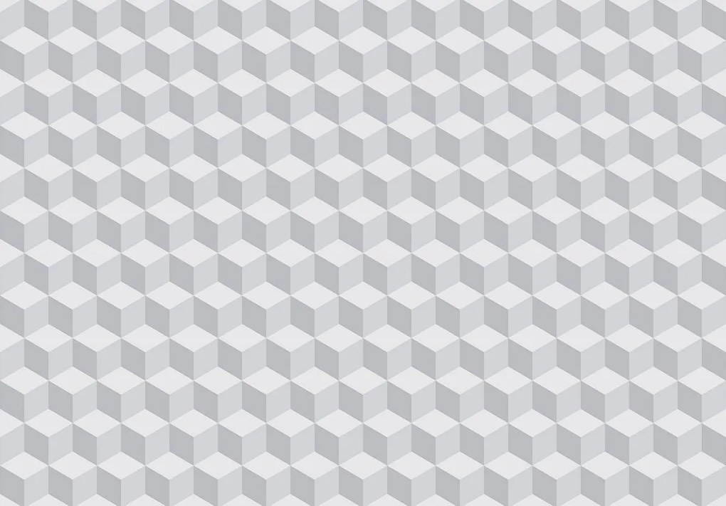 Fototapeta - Mozaika 3D biela (152,5x104 cm)