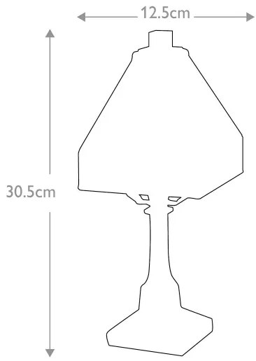Elstead QZ-HOLMES-TL - Stolová lampa Tiffany HOLMES 1xE14/25W/230V