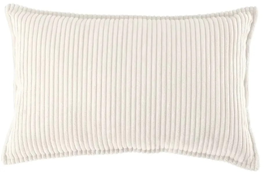 Krémový menčestrový detský pohovkový vankúš Bolster – Wigiwama