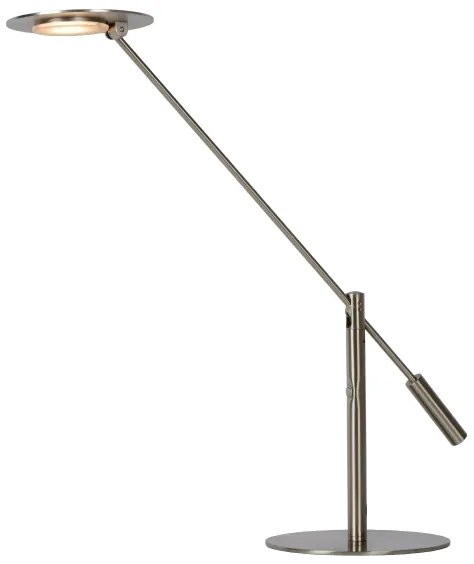 Lucide 19666/09/12 - LED Stmievateľná stolná lampa ANSELMO LED/9W/230V chróm