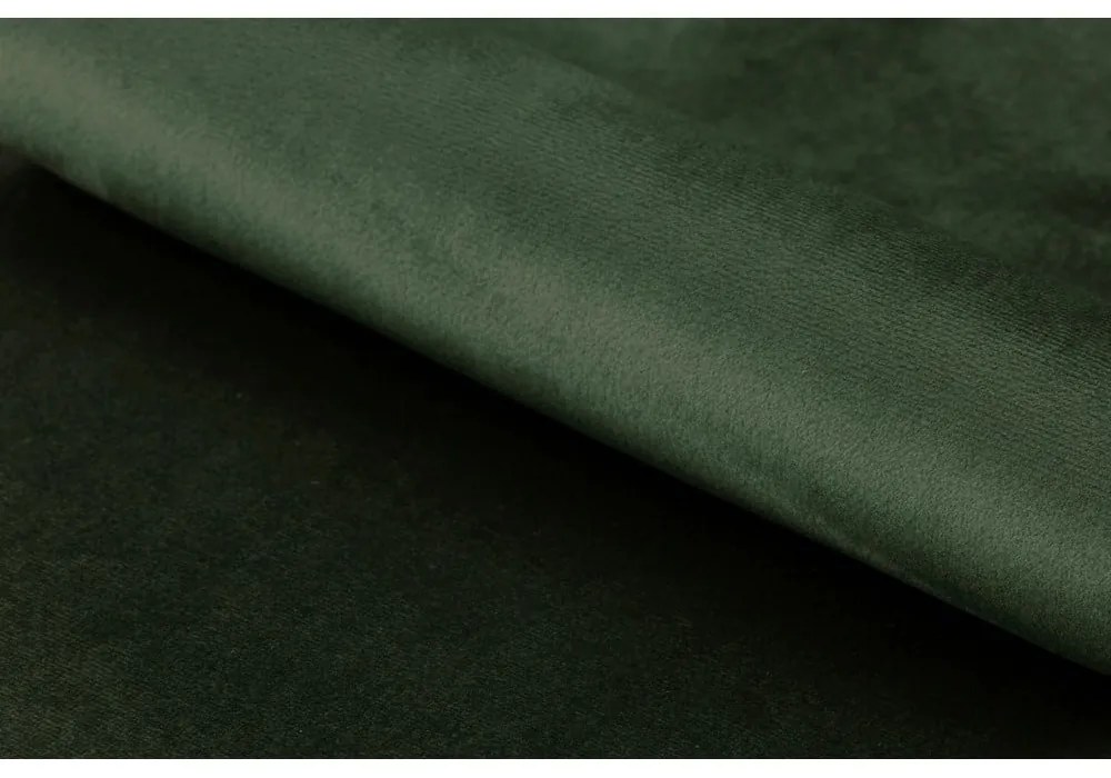 Zelené zamatové kreslo Alba – Actona