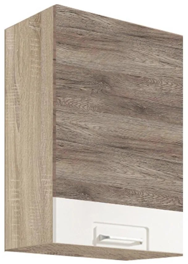 Skrinka do kuchyne Econo 32G Sonoma/Biely/San Remo