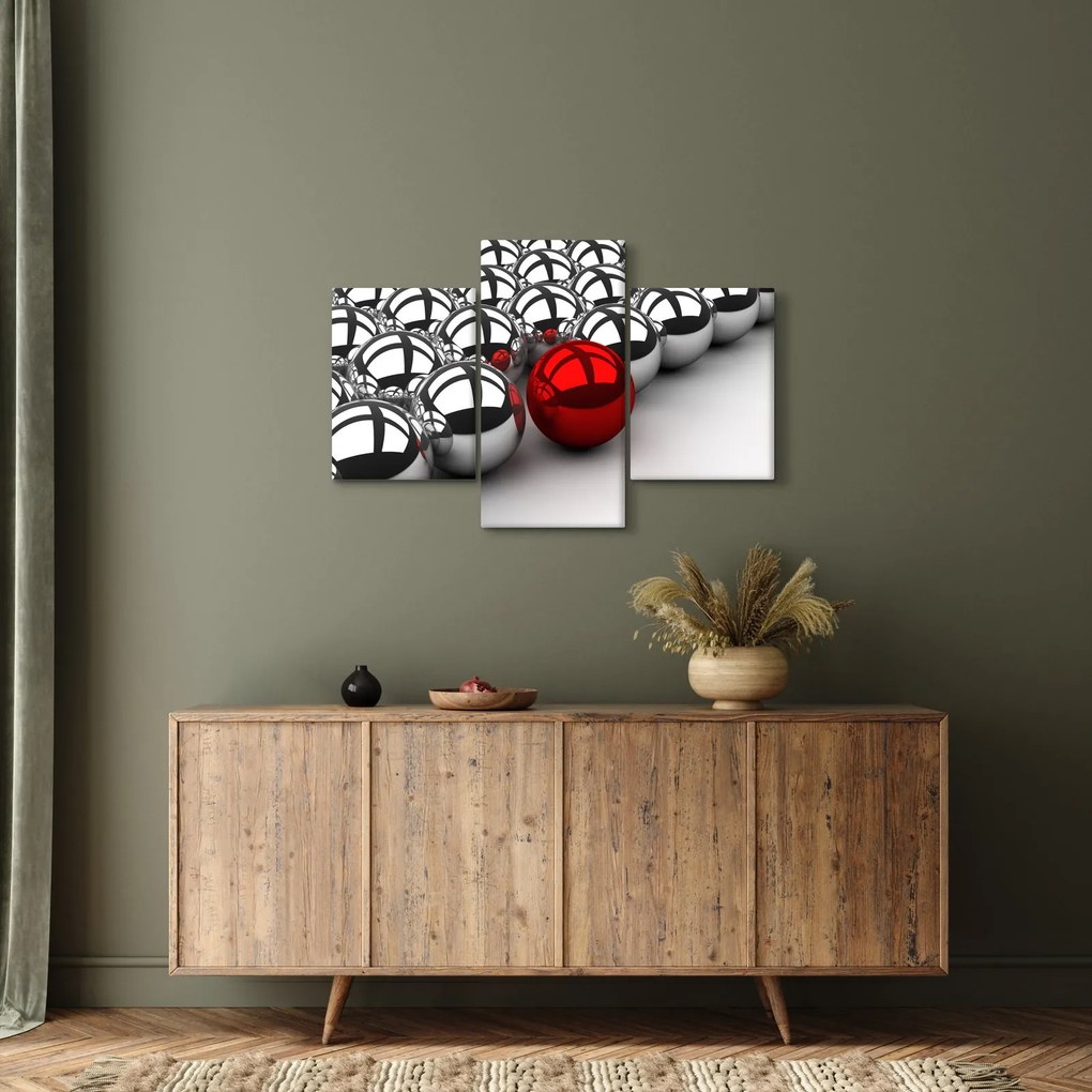 Obraz lesklých gulí (90x60 cm)