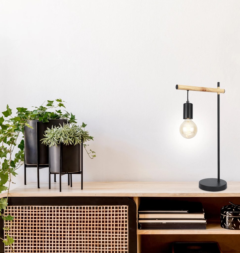 Candellux Stolová lampa Izzy pre žiarovku E27 41-80042