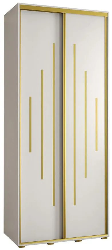 Skriňa 45 Canaris 12 110 biela/gold