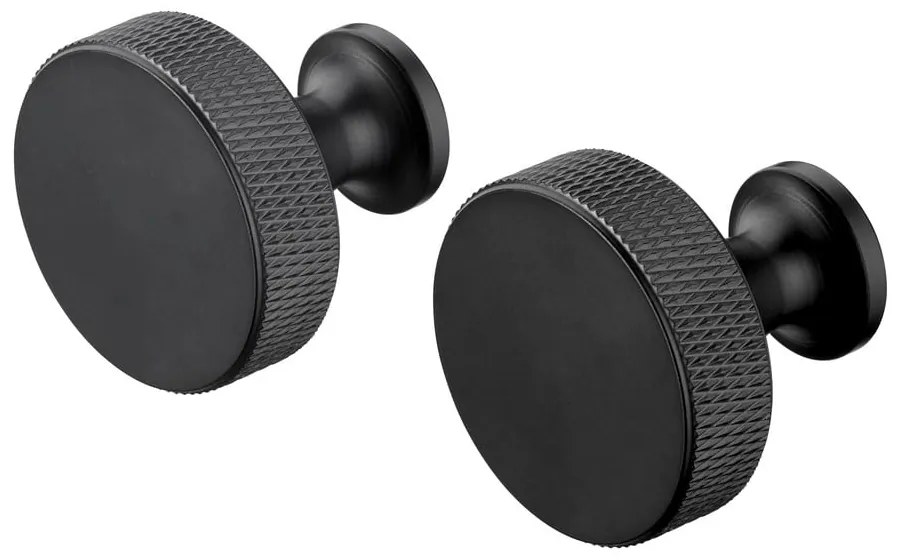 Čierne nástenné kovové háčiky v súprave 2 ks Rof – Blomus