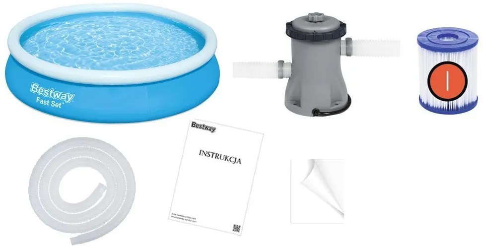 Nafukovací bazén POOL 366x76cm Bestway 57274