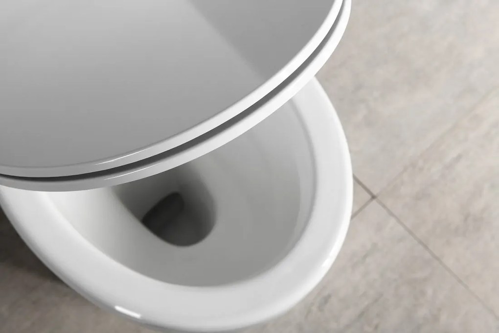 Aqualine MANUEL WC kombi, dvojtlačidlo 3/6l, spodný odpad, biela PS8814