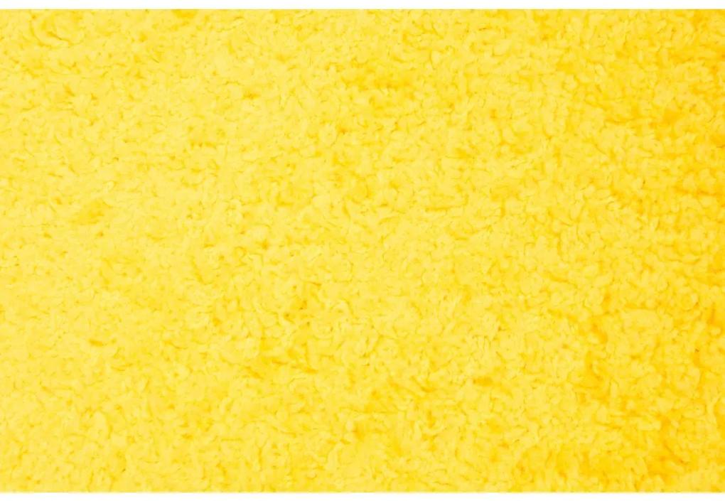 DECOREUM Koberec žltý  7388A DELHI SFB Rozmery: szerokość 70 cm  cm