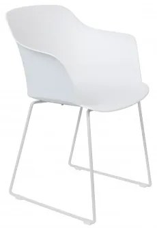 Jídelní židle TANGO ZUIVER,plast bílý White Label Living 1200173