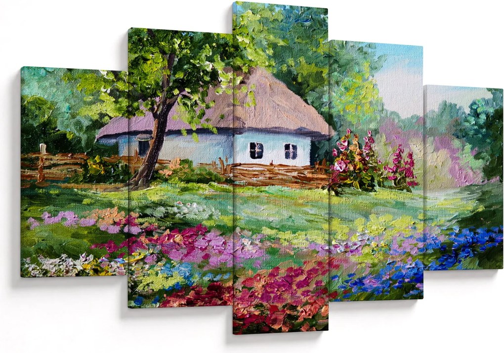 Obraz - Chalupa (150x105 cm)