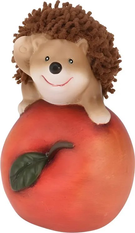 Ježko na jabĺčku 14 cm