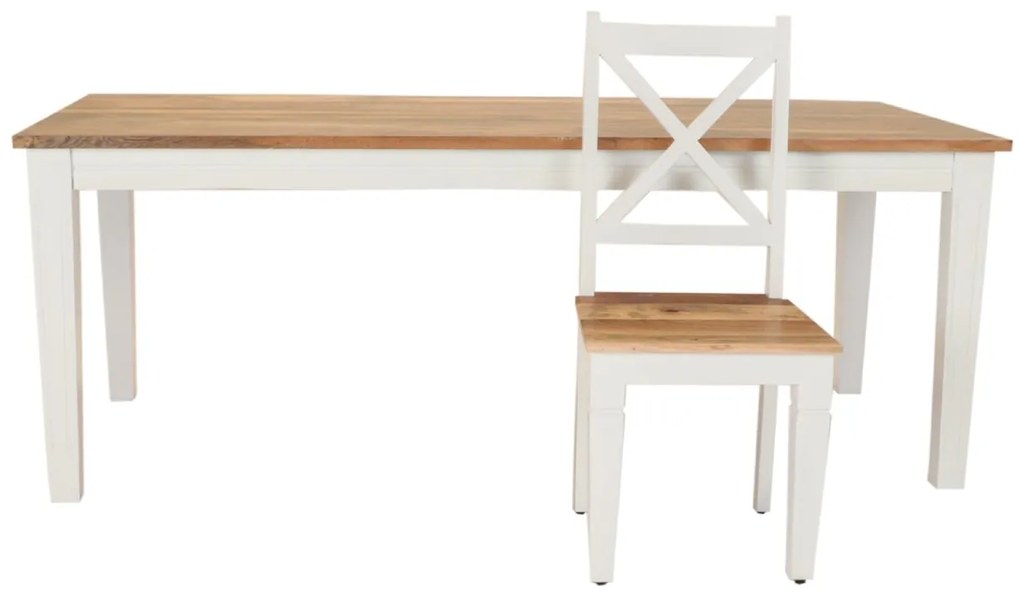 furniture-nabytek.cz - Jedálenský set pre 8 osôb z masívneho mangového dreva