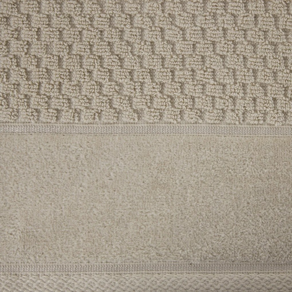 BAVLNENÝ UTERÁK FRIDA SADA 6KS 50X90 CM BÉŽOVÁ