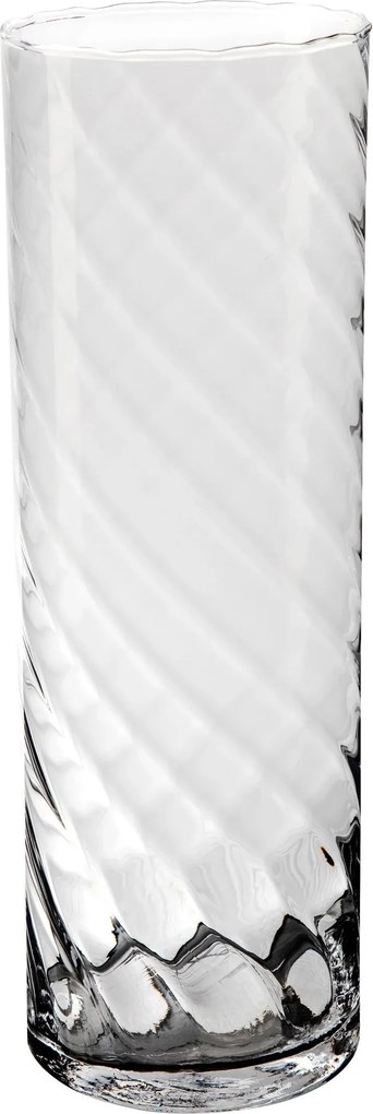 Váza Crytal Twist 15x15x45 cm