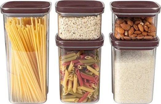 Berlinger Haus BH 8574 Leonardo – sada dóz 5 ks, vzduchotesné