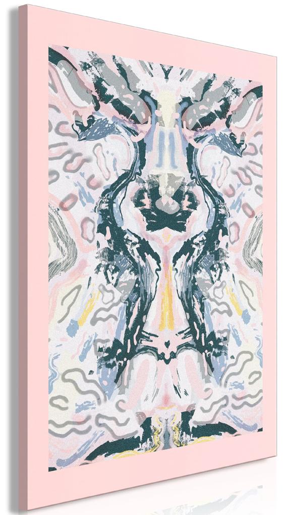 Artgeist Obraz - Rorschacha Mantra (1 Part) Vertical Veľkosť: 80x120, Verzia: Premium Print