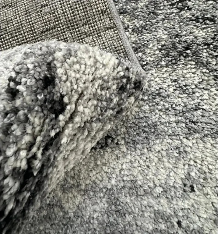 BE Koberec Mosso 8252 GREY – sivý obdĺžnikový Rozmer: 50x80 cm