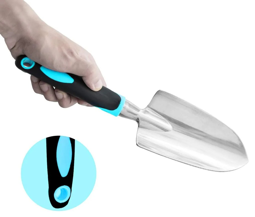 Súprava 6 ks záhradného náradia FUNAF modrá