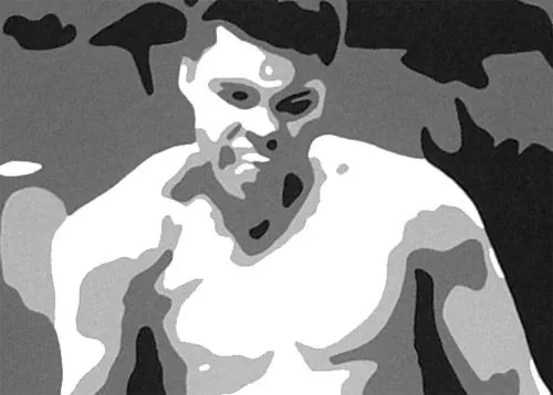 Ručne maľovaný POP Art obraz Muhamad Ali | rôzne rozmery