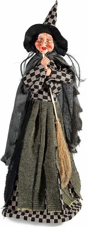 Dekoračná striga v sivých oditeňoch 84 cm
