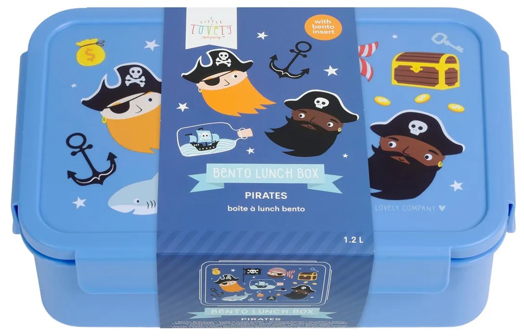 A Little Lovely Company - škatuľka na desiatu - piráti