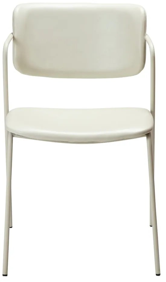 Krémovobiela jedálenská stolička Zed – DAN-FORM Denmark