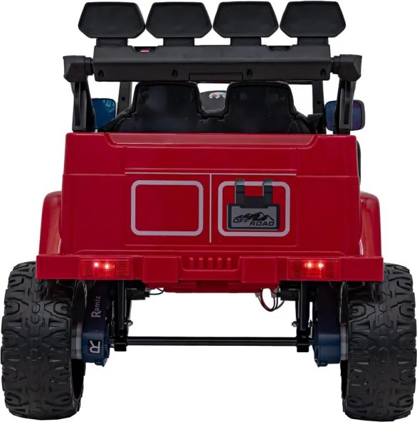 Elektrické autíčko Off-Road CLIMBER červené