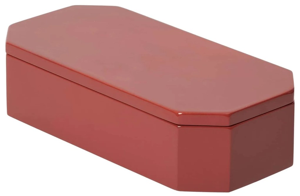 Ferm Living Úložný box Nova 20 x 10 picante red