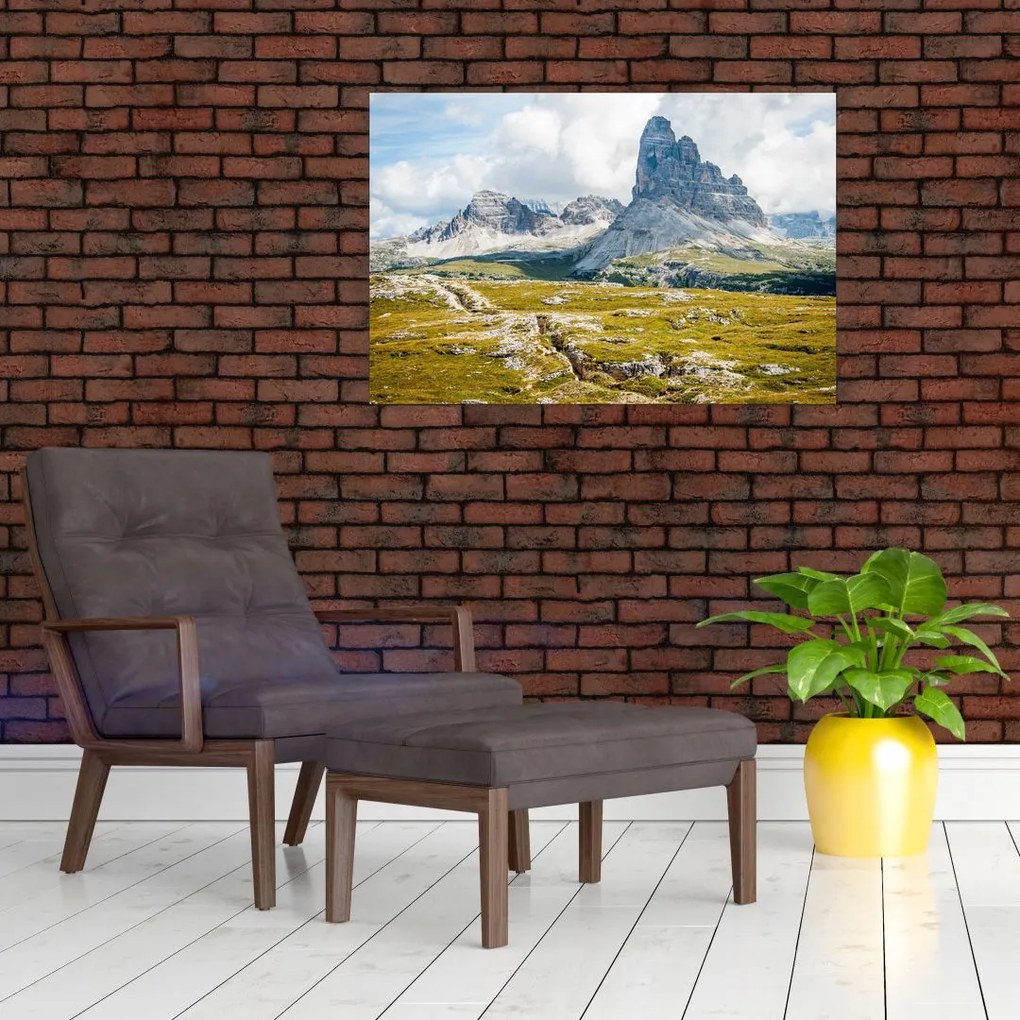 Obraz - Talianske Dolomity (90x60 cm)