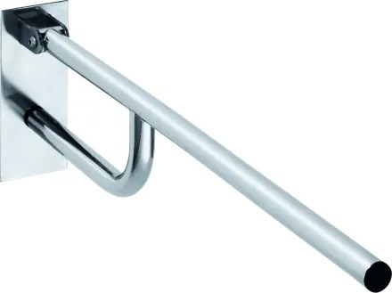 Bemeta Design HELP: Madlo, 760 mm, sklopné, s krytkou, nerez, mat - 301607092