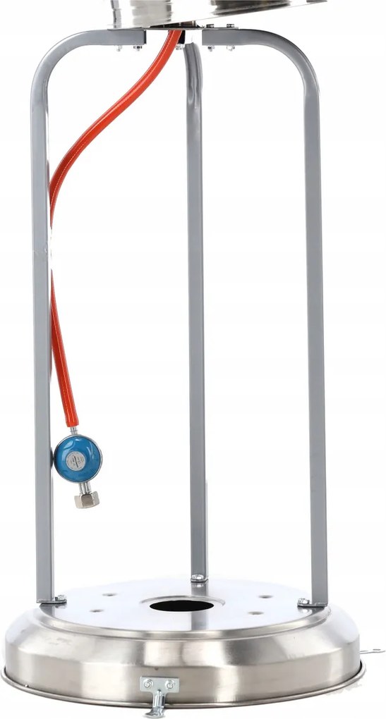 Garden Line Záhradný plynový ohrievač z nerezovej ocele, 221 CM