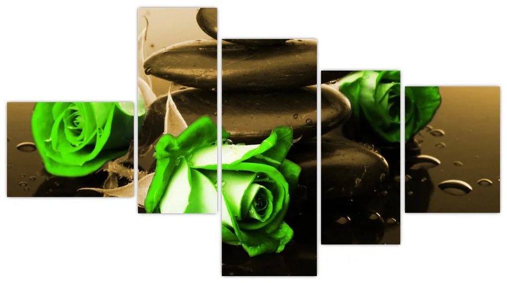 Lávové kamene - obraz