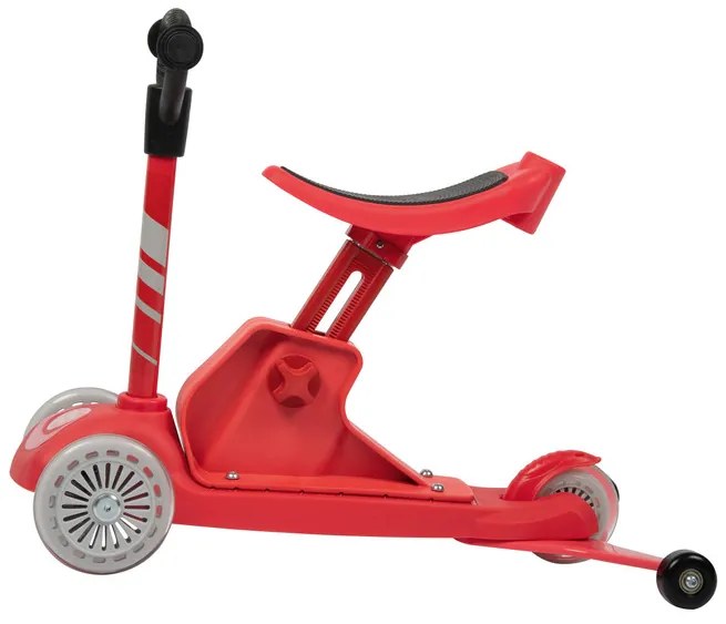 Playtive Detská kolobežka 4 v 1 (červená)  (100372149)