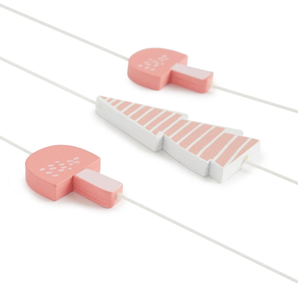 Bieco - Drevený závesný kolotoč - ježko