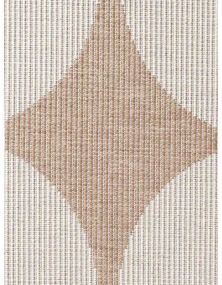 Vnútorný a vonkajší koberec v béžovej a slonovinovej farbe 160x230 cm Duet Bowen – NORTHRUGS