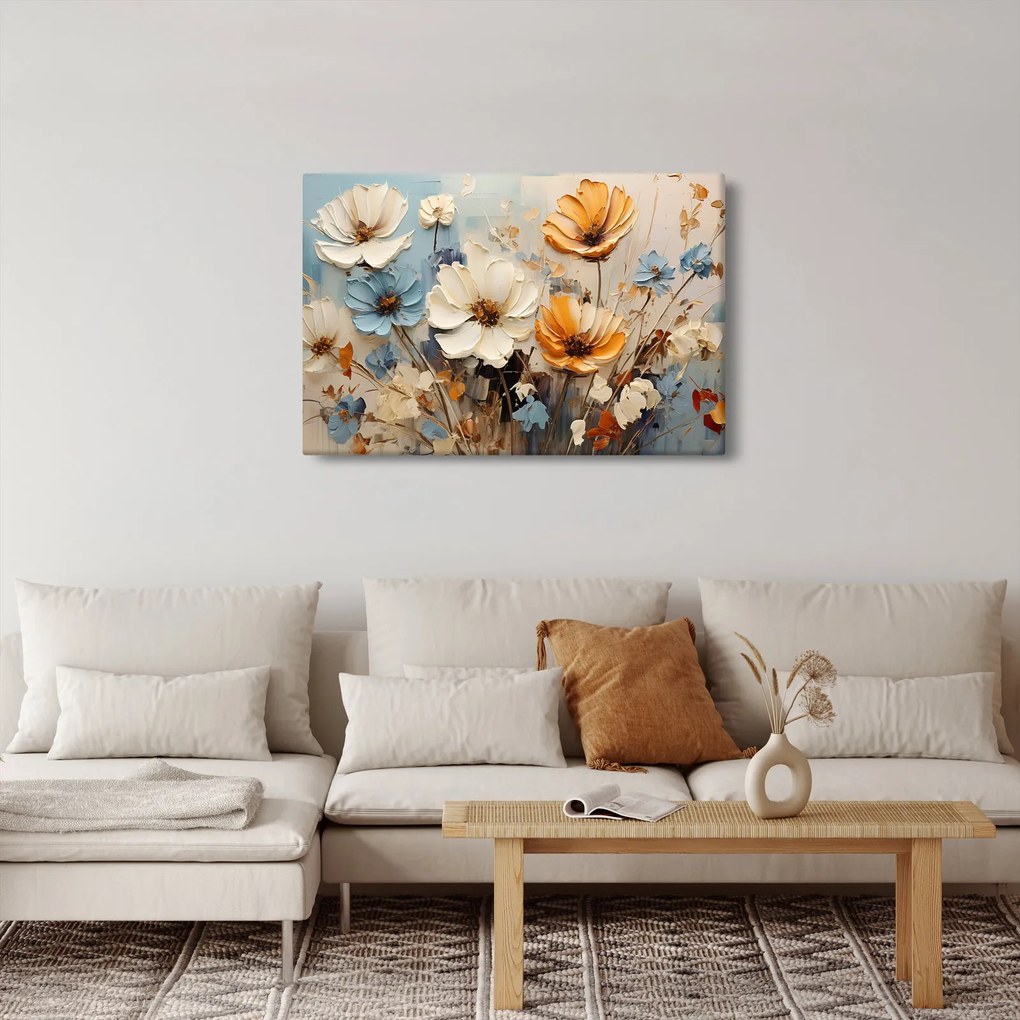 Obraz - Kytica, maľba (90x60 cm)