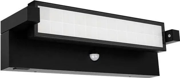 LED vonkajšie nástenné svietidlo so senzorom LED/36W/230V 3000/4000/6500K IP54 čierna