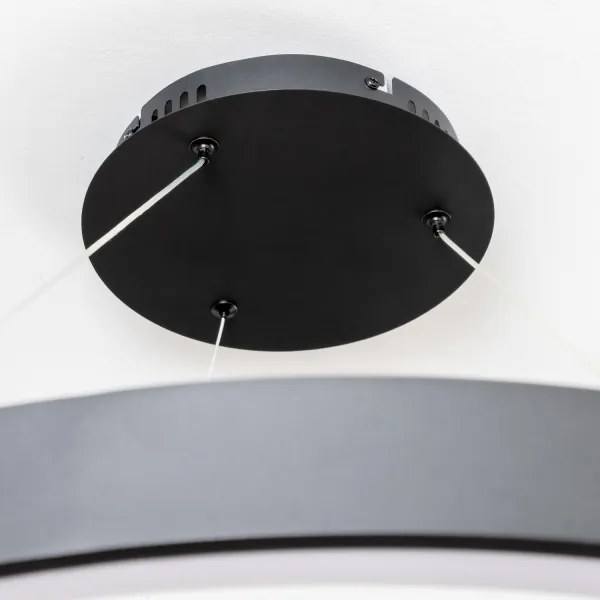 Brilagi - LED stmievateľný luster FALCON II LED/108W/230V 3000-6500K pr. 80 cm čierna + DO