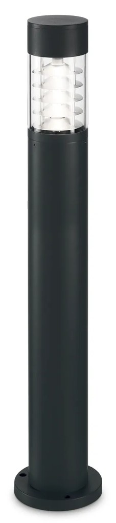 IdealLux 248202 DEMA PT1 H80 záhradný stĺpik R7s 1x60W IP54 čierna