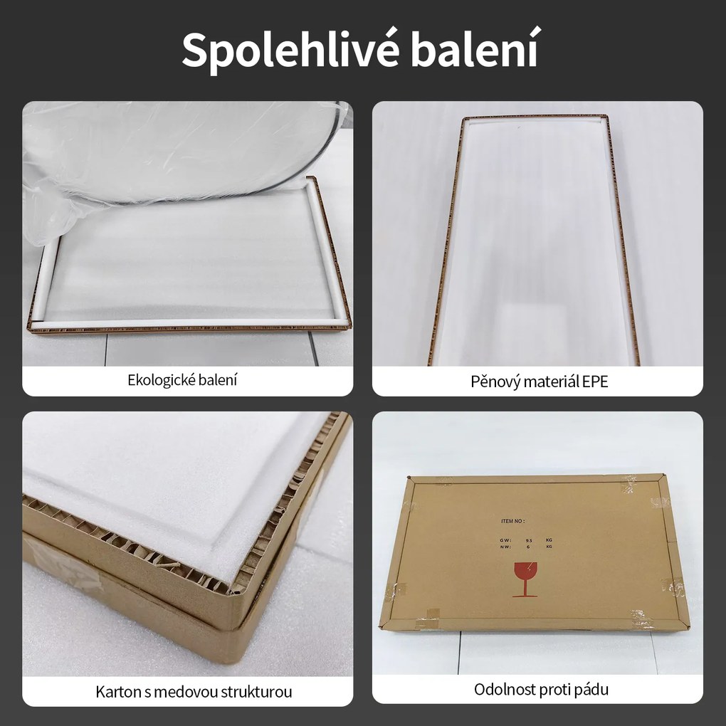 Cerano Lavoro, LED kúpeľňové zrkadlo Ø60 cm, CER-CER-476696