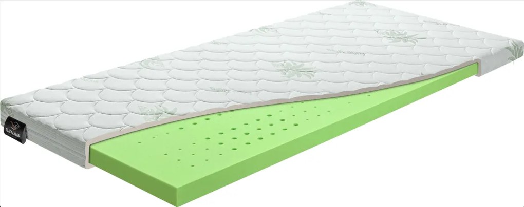 BENAB TOPPER SOFT HR vrchný matrac 80x200 cm Poťah ALOEVERA