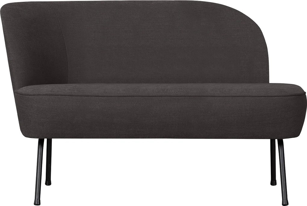 BePureHome Vogue malé čalúnené sedačky - Tmavosivá, Ľavá