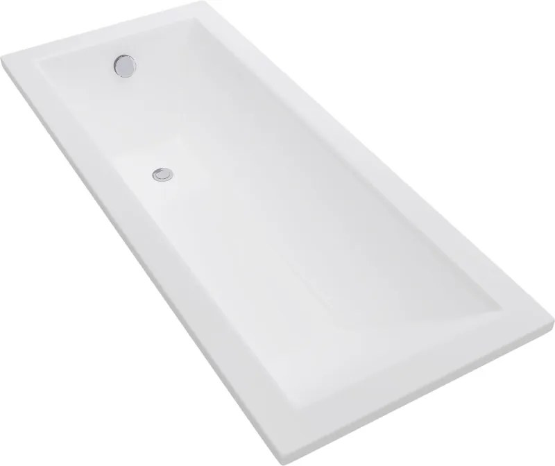 Mexen Cubik obdĺžniková vaňa 190 x 90 cm, biela - 55031909000