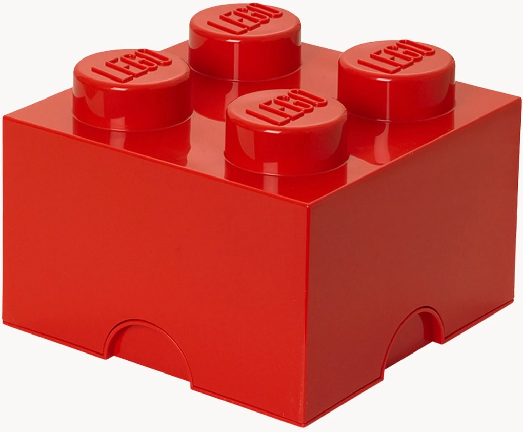 Úložná detská škatuľa LEGO Brick, 4 gombíky