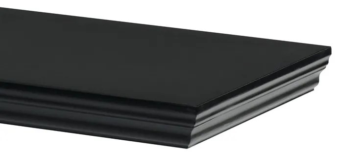 Autronic BONTEC Polička, mdf, čierna, P-024 BK Farba: Čierna