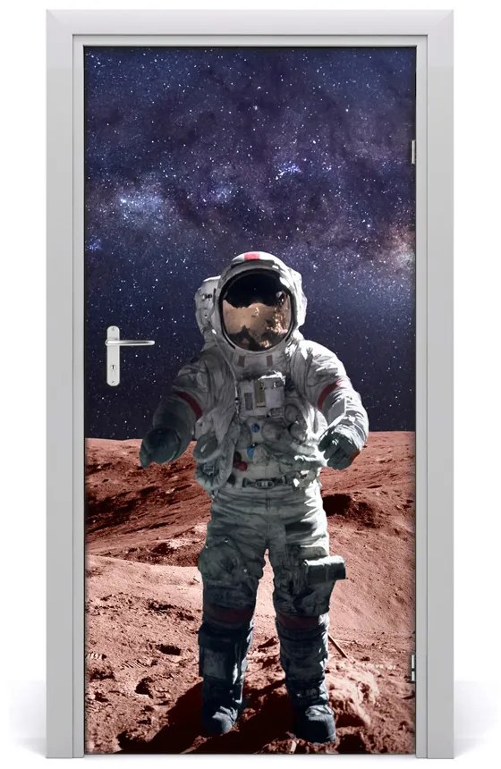 Fototapeta samolepiace na dvere astronaut 85x205 cm