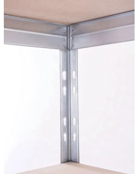 AR SHELVING Pozinkovaný regál s 5 policami Rivet, 180 x 90 x 45 cm (100242149)