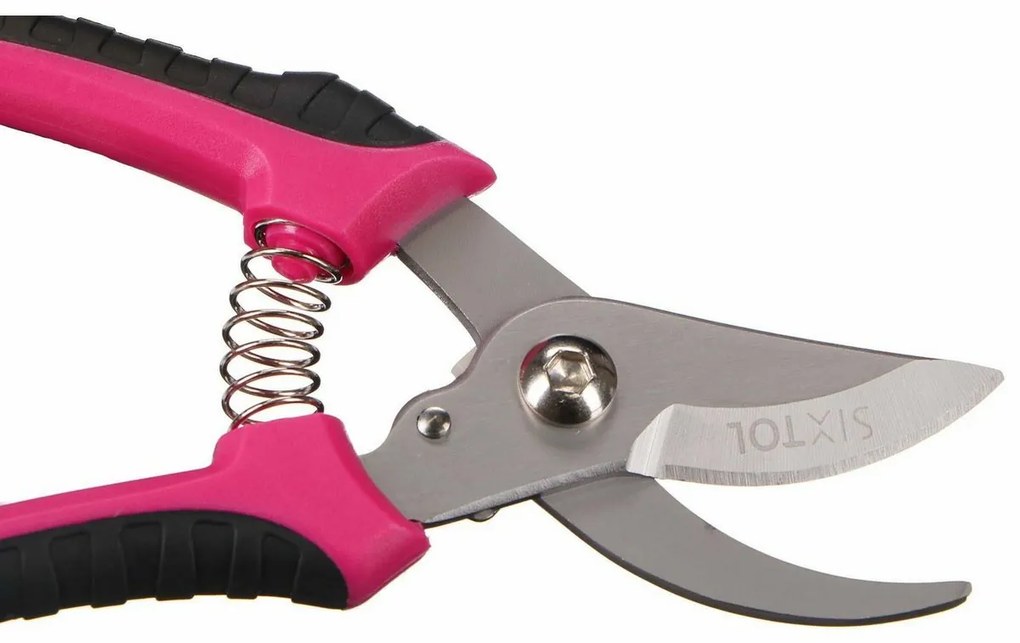 Sixtol Záhradné nožnice GARDEN PINK ONE, nehrdz. oceľ, 20 cm